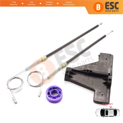 Window Regulator Repair Kit Rear Right for Audi A3 MK2 8P 8PA 8P1 2003-2013 4/5 Door 8P4839462