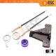 Window Regulator Repair Kit Rear Right for Audi A3 MK2 8P 8PA 8P1 2003-2013 4/5 Door 8P4839462