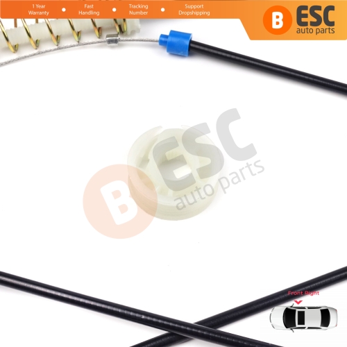 Window Regulator Repair Kit Right for Mini Cooper MK1 R50 R52 R53 2001-2008 2/3 Door HB Convertible 51337039452