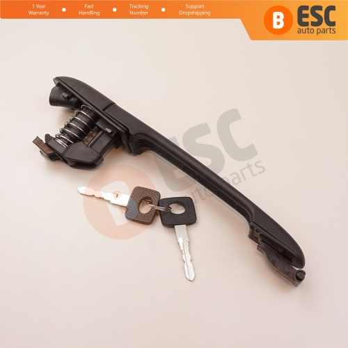 Exterior Door Handle with Keys A0007601359 for Mercedes Axor 1999-2014 Atego 1998-On Unimog 2013-On Scania 3 1987-1998