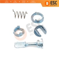 Front Door Lock Barrel 45 mm Repair Kit 1U0837167E for VW Golf Bora Jetta MK4 1J