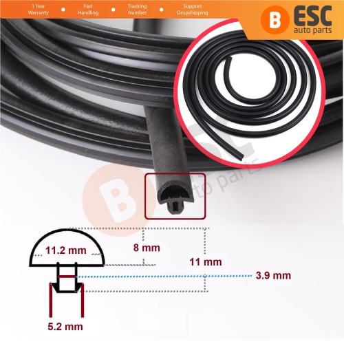 Roof Panel Opening Sunroof Glass Rubber Seal for Jaguar XF X250 S-Type X200 XJ X350 X356 X358 XR841581